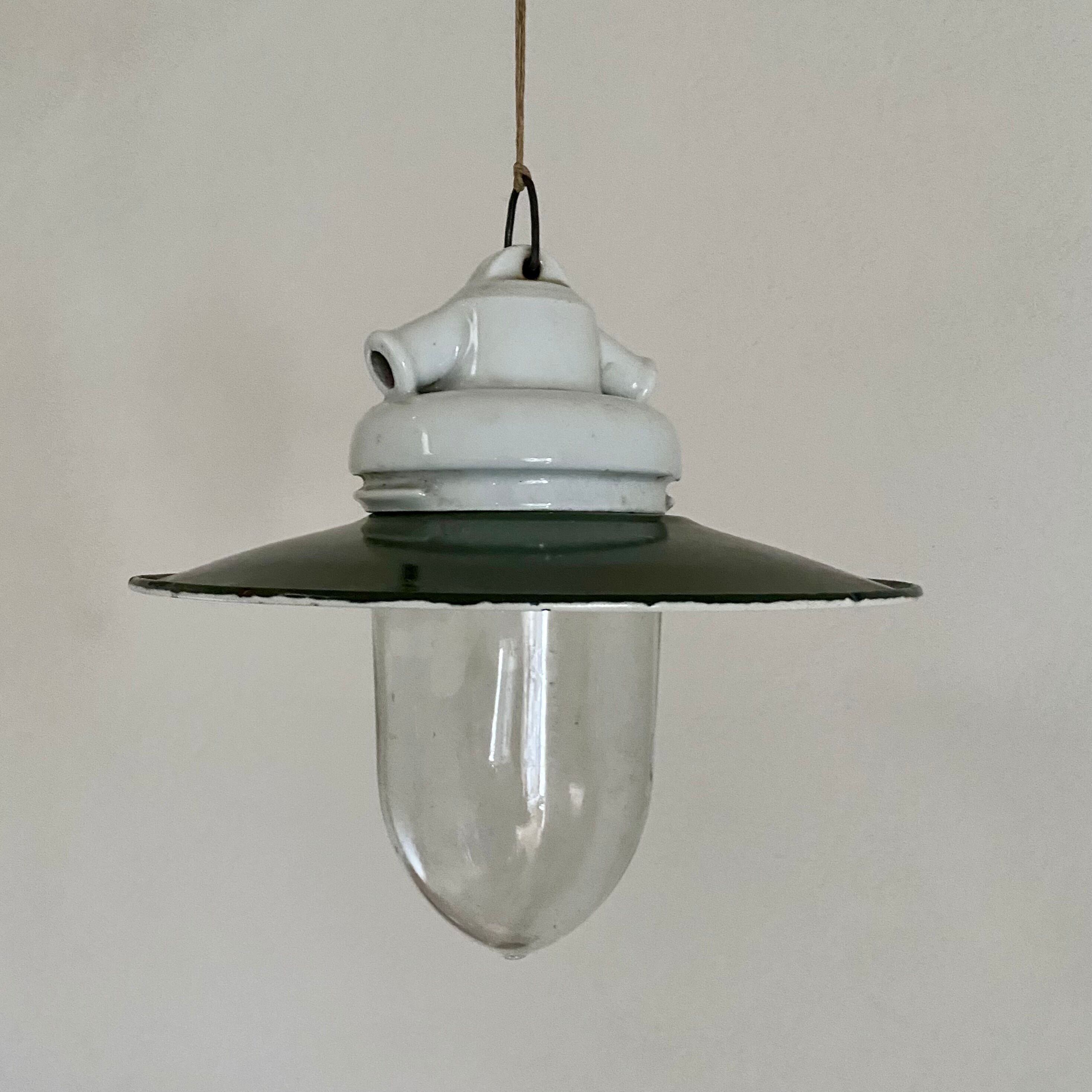 Industrial hanging lamp