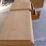 Solid oak row from the 50s