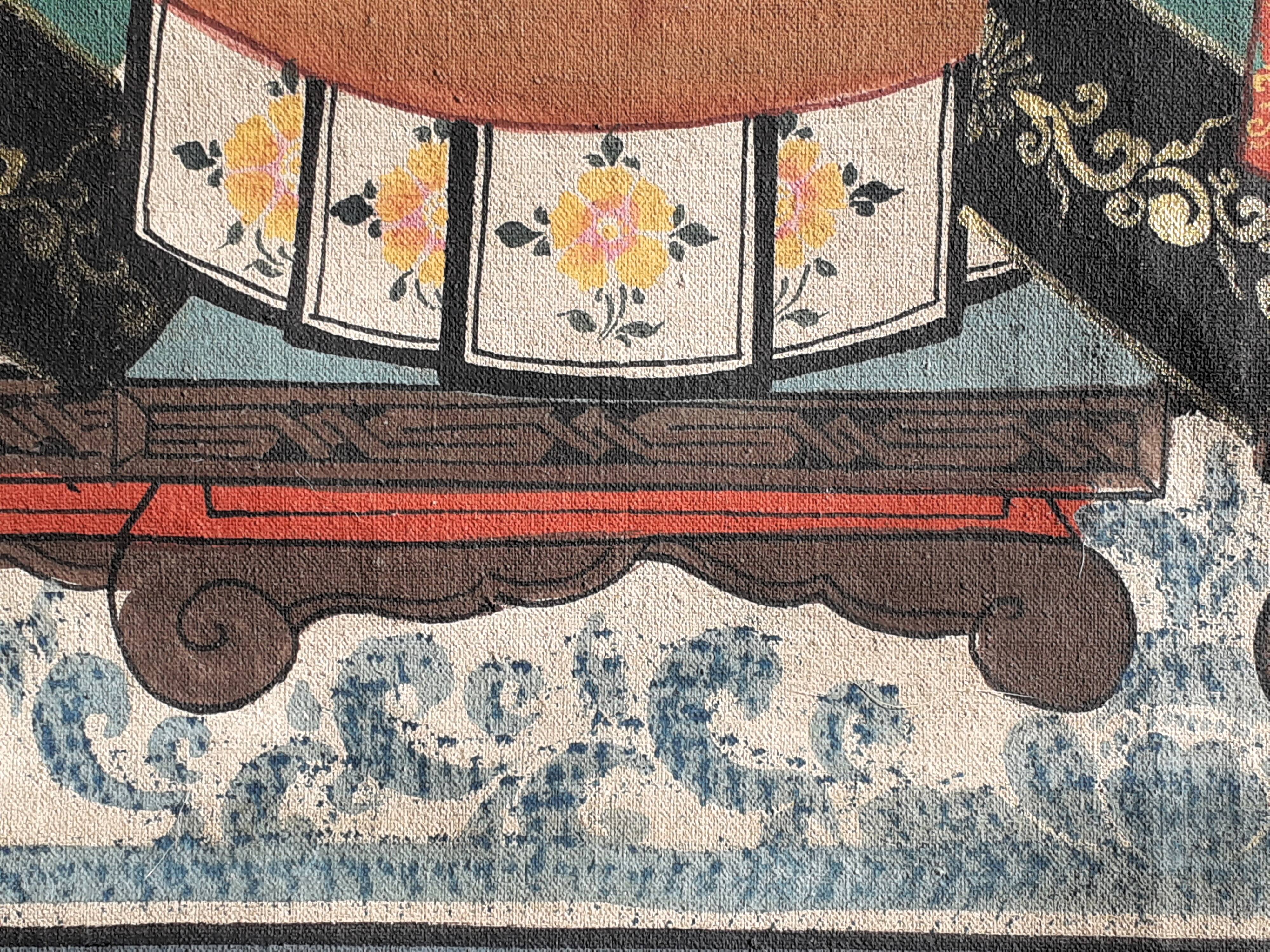 Painting, portrait of Chinese ancestors