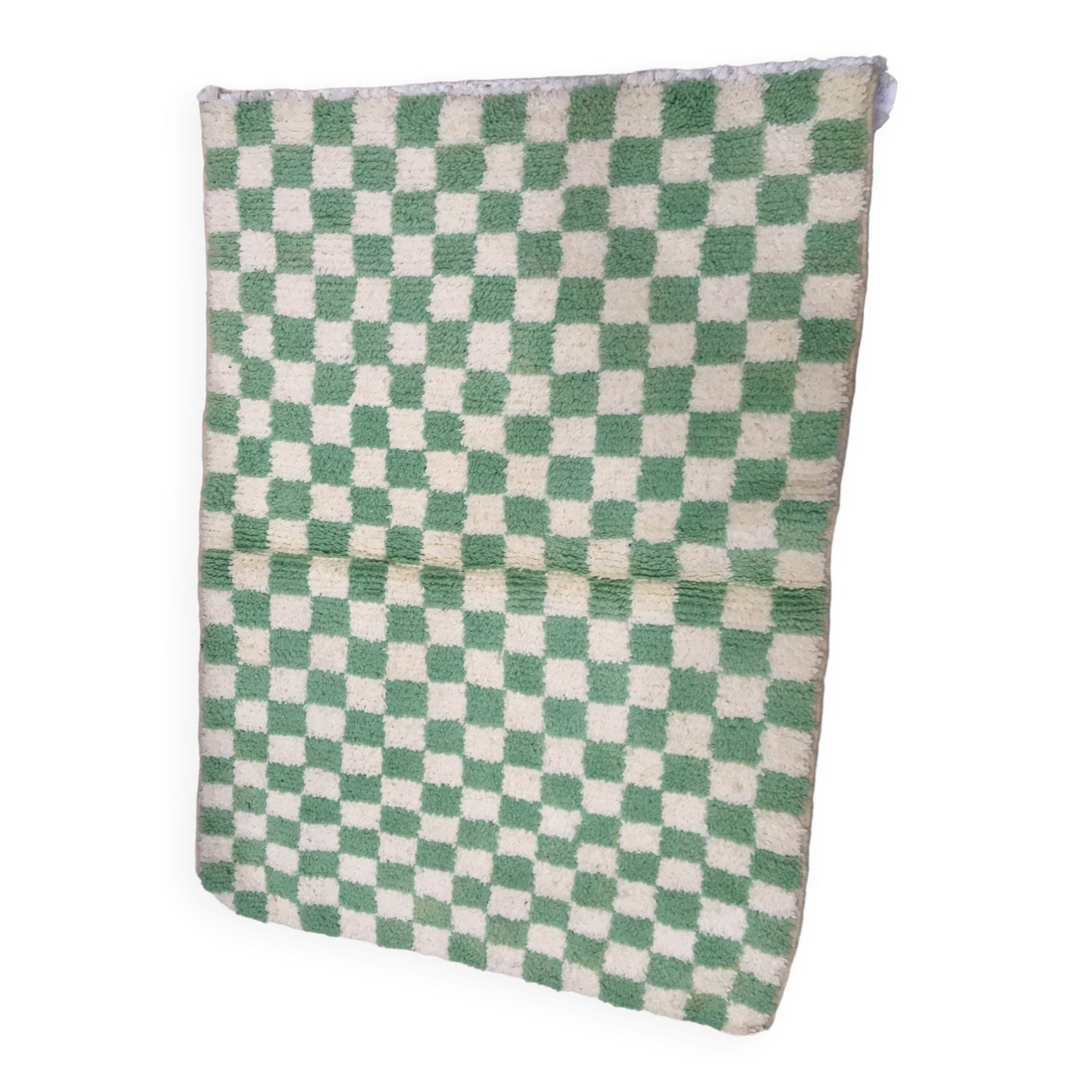 Moroccan Berber Boujad Carpet, Table Carpet, 1m55 x 1m16