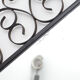 Miroir Chaty Vallauris en fer forgé 38cm