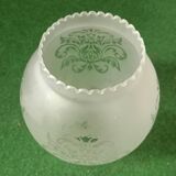 20th century glass lampshade
