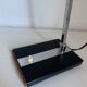 Large vintage 1960s black and wood eyeball design desk lamp - 50 cm