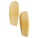 Set of two wall lamps, Murano glass, Italian design, 1980s, manufacture: Victoria