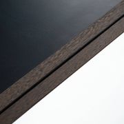 Bernard Vuarnesson desk or dining table with reversible and extendible tops, 80s