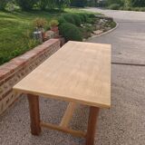 Old wooden table