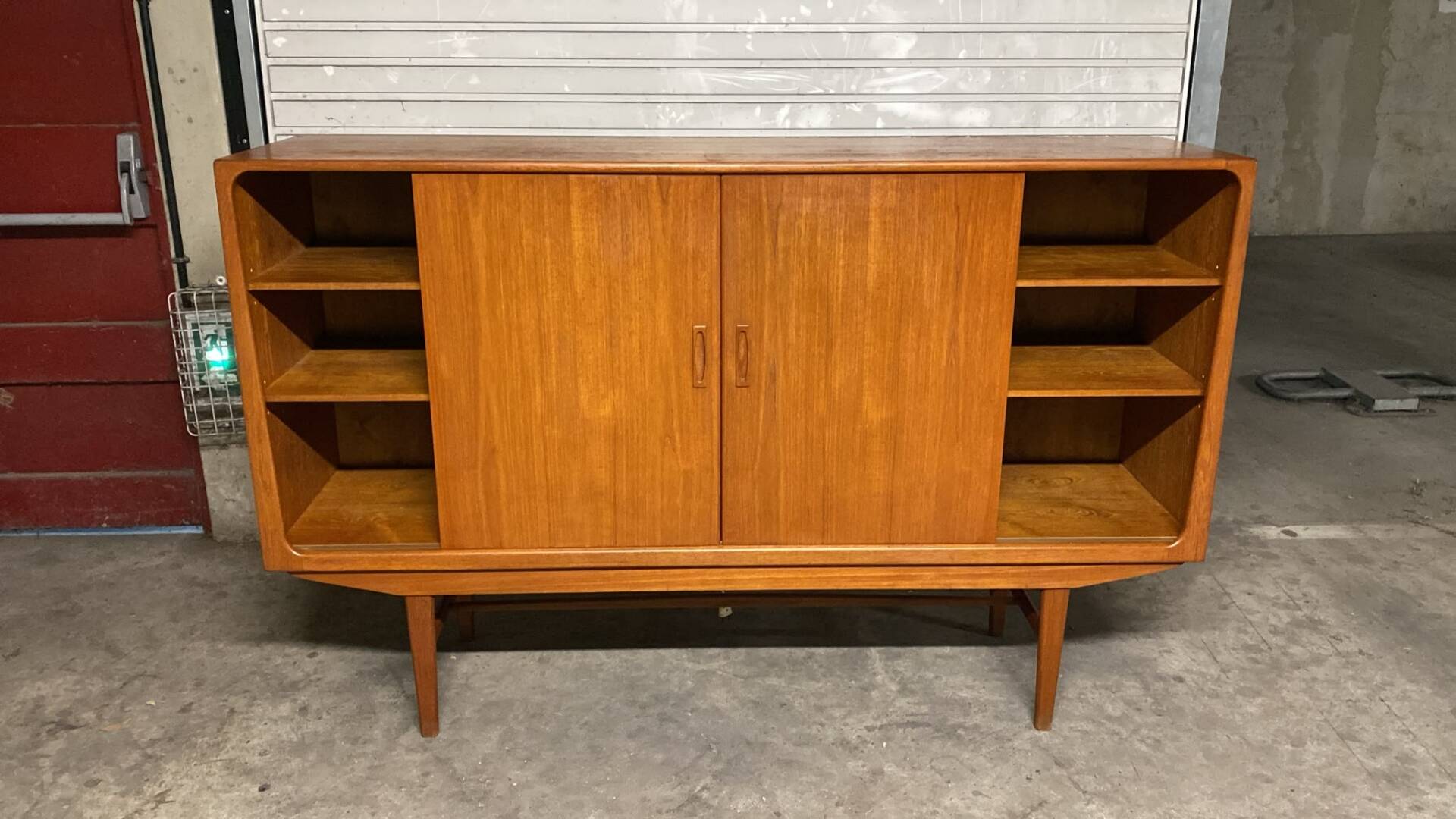 Vintage Scandinavian teak enfilade Clausen & son