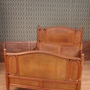Joseph and Jacob Kohn bentwood bed & nightstand