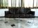 Dark brown 'Eurochair' two-seater sofa from Girsberger, West-Germany 1970s
