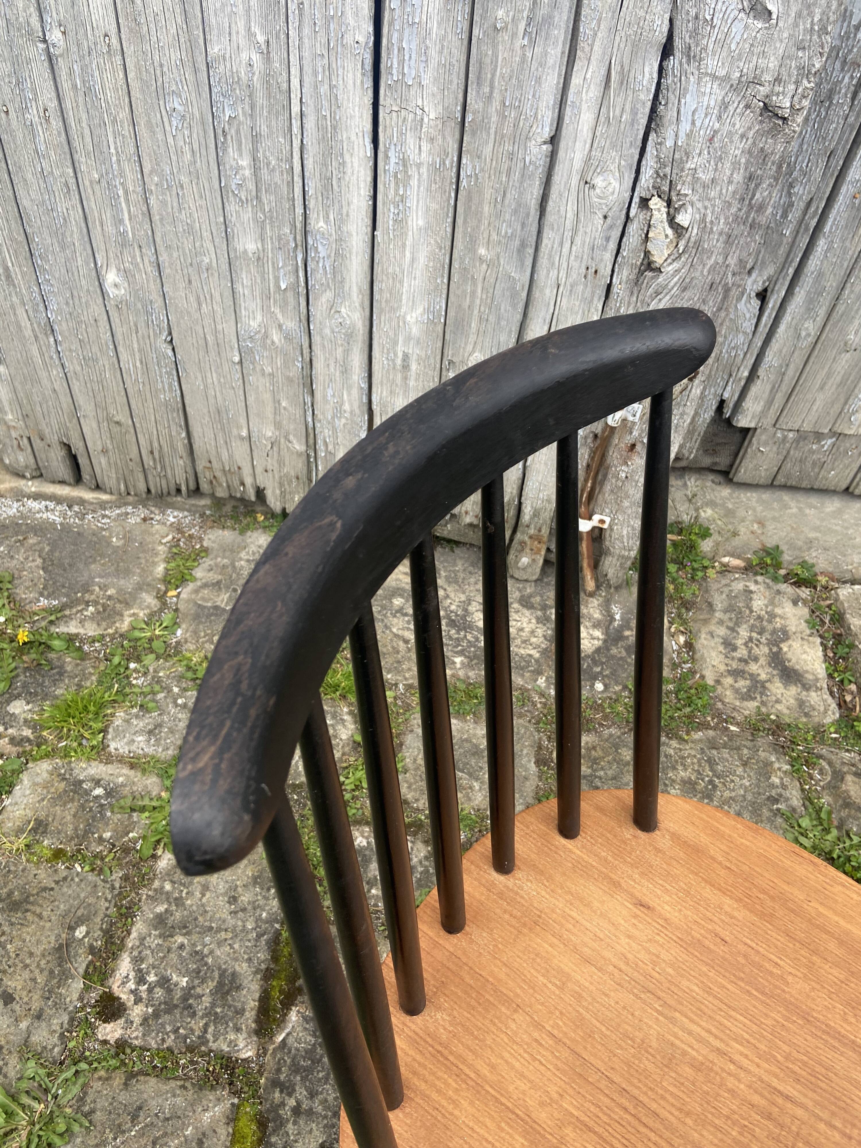 Fanett model chair by Ilmari Tapiovaara 1955