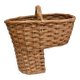 Panier d’escaliers en osier tressé, 1970