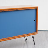 Vintage string, reversible doors, teak, 165cm