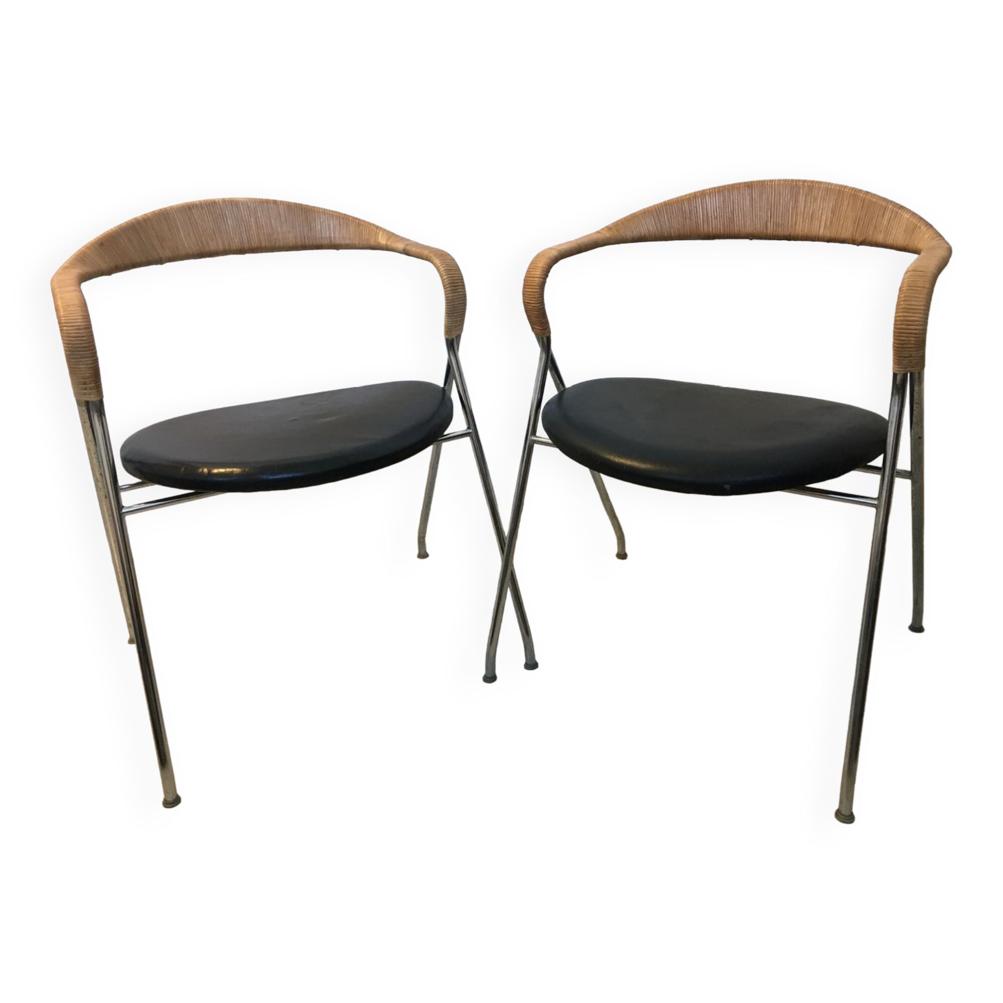 Chaises Saffa HE-103 d'Hans Eichenberge