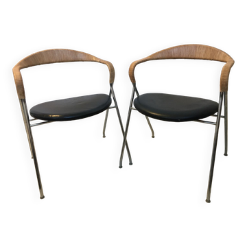 Chairs Saffa HE-103 by Hans Eichenberge