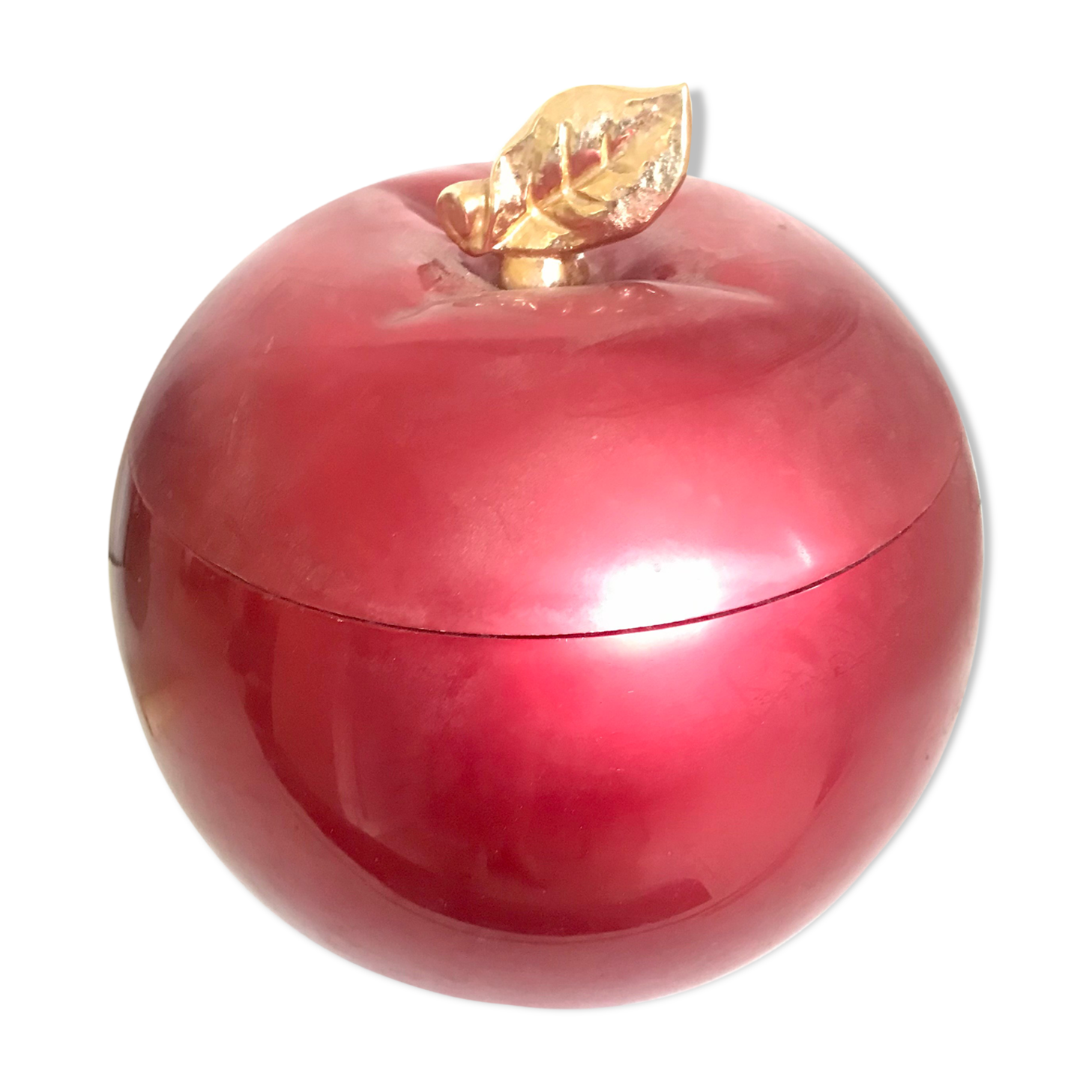 Vintage apple ice bucket