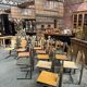 Set of 24 Baumann chairs from the 80s