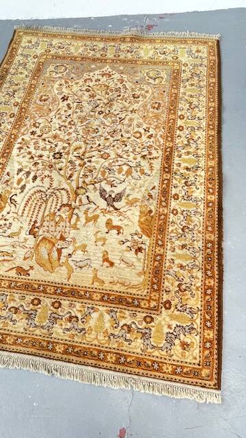 VINTAGE Wool Tree of Life RUG