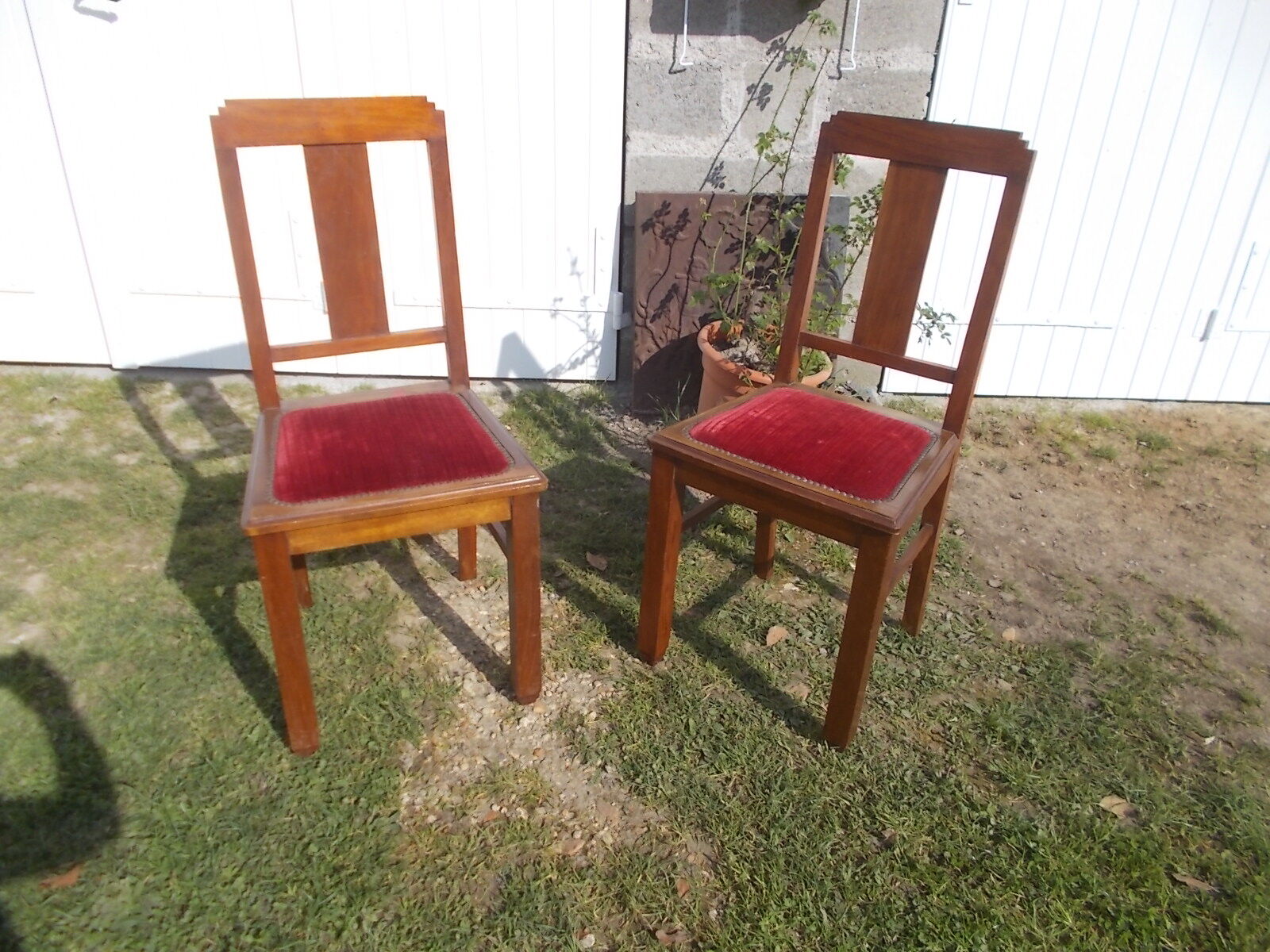 Pair of Art Deco chairs
