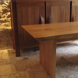 Solid elm table or desk Maison Regain