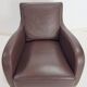 Modern Brown Leather Armchair from Musa Design, Italy, 1990s
