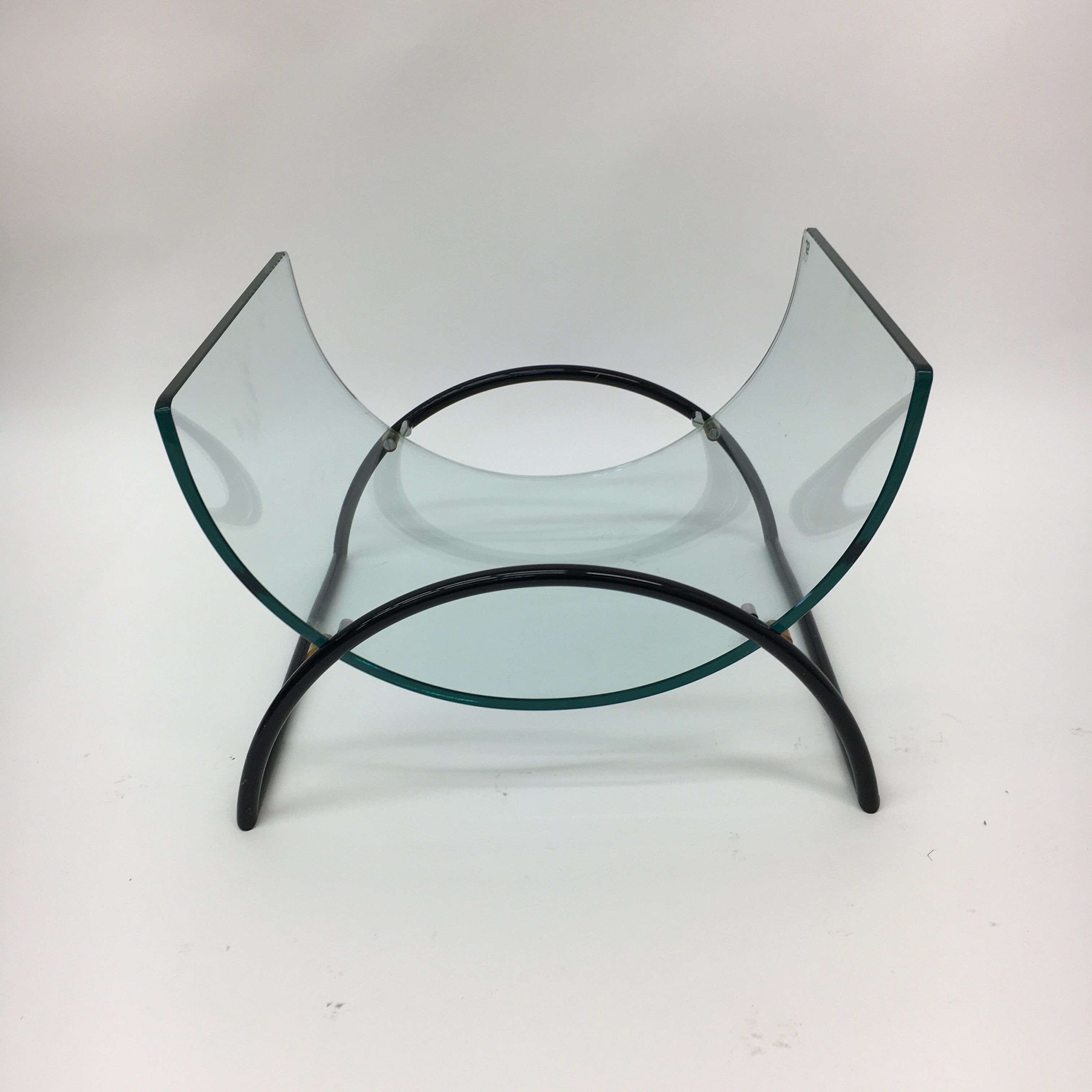 Italian magazine rack, 1980's, Gallotti & Radice