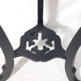 Napoleon III Style Harness in Blackened Wood and Red Marble