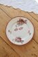 Assiette plate en terre de fer polychrome Saint-Amand et Hamage modèle Pavots
