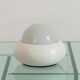 White UFO lamp model c359 by LUCI, Italy 70s