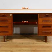 Bureau de Direction ORDO en Acajou – 1960