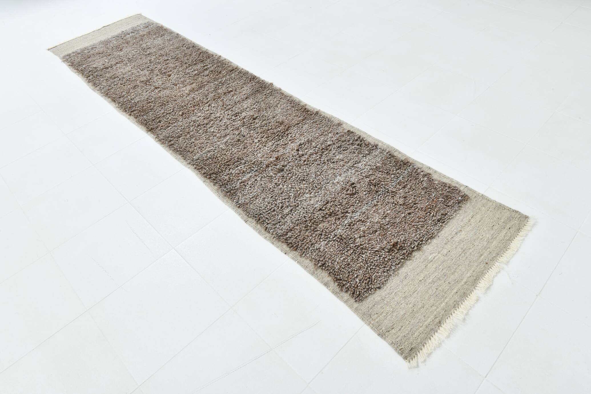 3x11 oushak vintage runner rug, 83x351cm