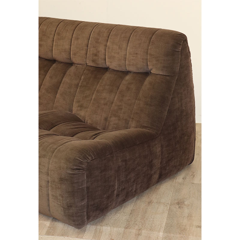 3-seater velvet sofa Steiner edition, 1970