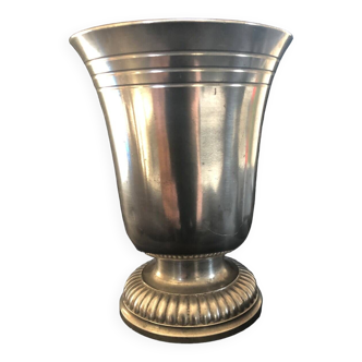 Cup, gothic medieval style pewter cup