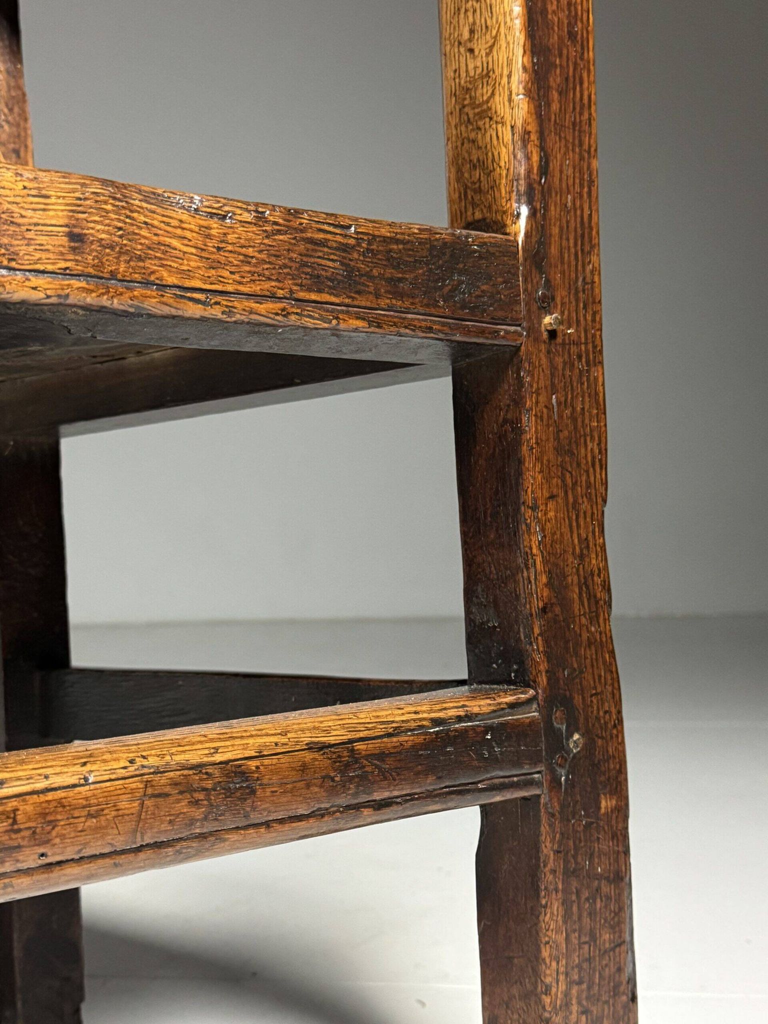 Chaise anglaise en chêne, 1650-1670