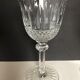 6 glasses of white wine in Saint Louis crystal, Tommy model
