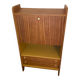 Secrétaire vintage compact placage acajou