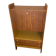 Secrétaire vintage compact placage acajou