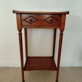 Small vintage wooden console - 1 drawer - family home