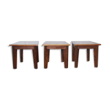 3 asymmetrical side tables