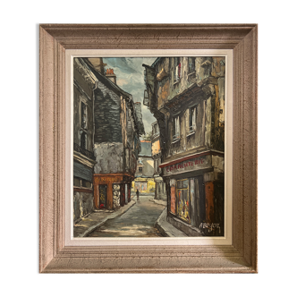 Oil on canvas by Andre Boyer - Painting