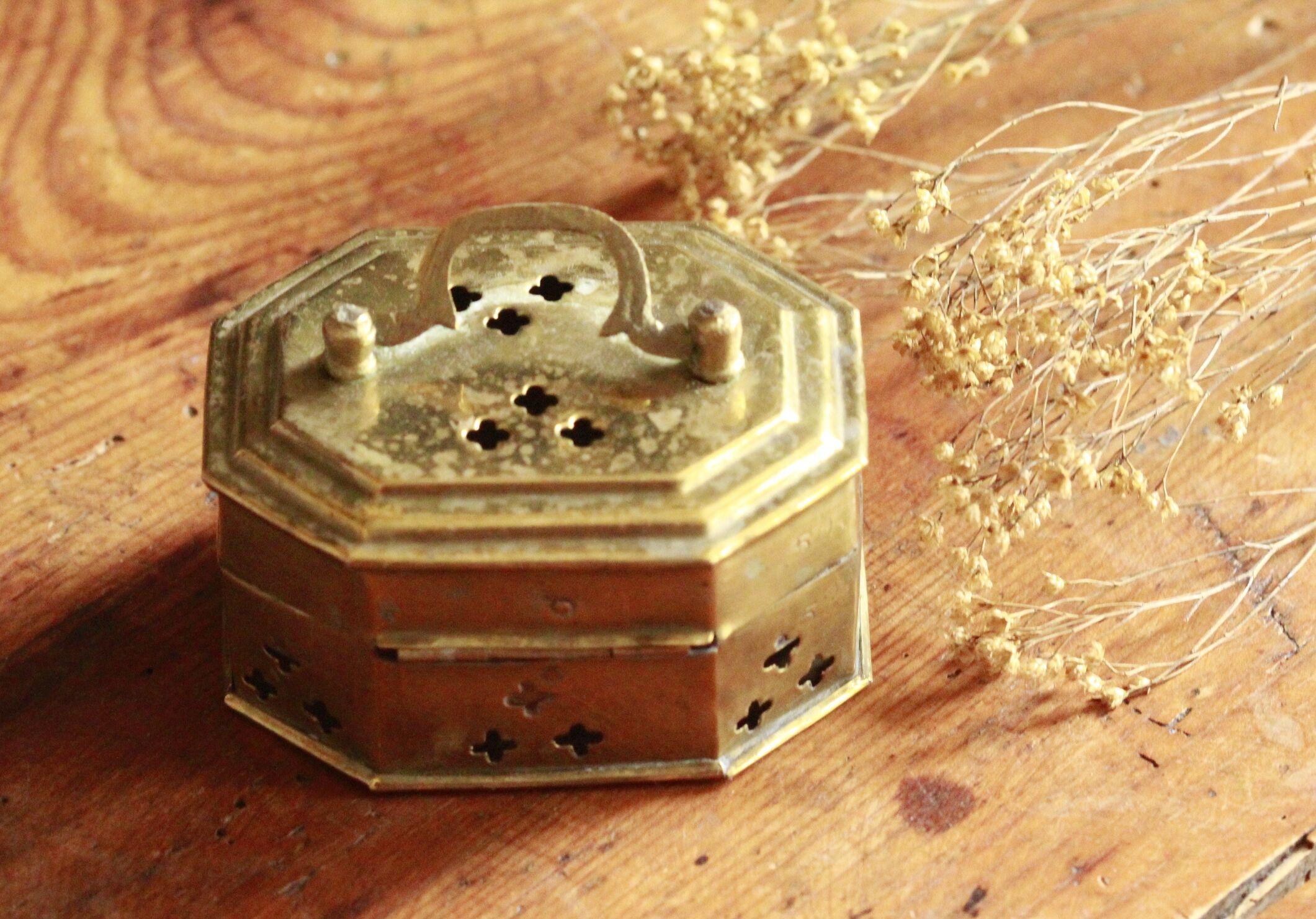 Brass box