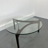 Rosewood coffee table by Sven Ellekaer for Christian Linneberg Mobelfabrik, 1960s