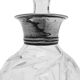 Art Deco crystal silver carafe, Denmark, 1930s