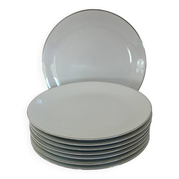 8 assiettes à dessert Thomas, Germany années 70