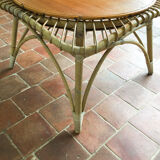 Rattan coffee table