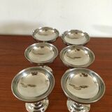 6 vintage Letang Remy ice cream cups