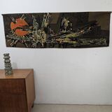 Samurai tapestry by rené fumeron