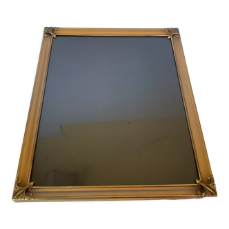 Old fleur-de-lys metal frame