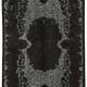 Overdyed Wool Vintage Handmade Carved Rug 169 cm x 288 cm