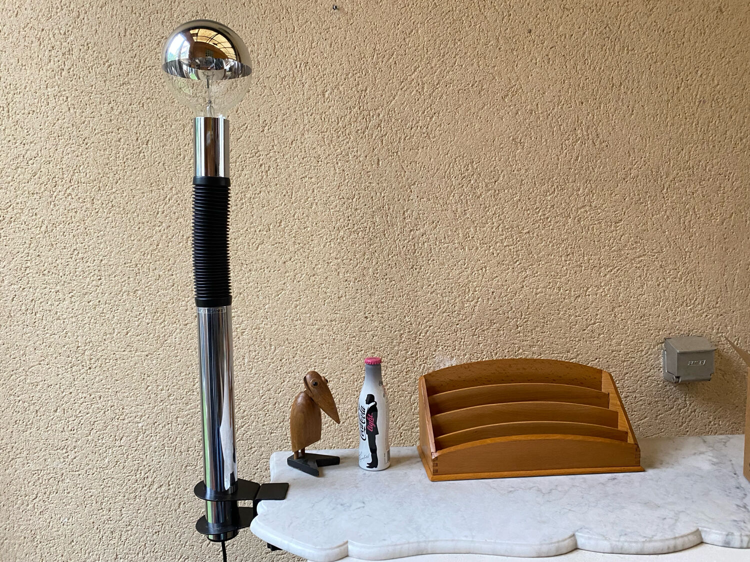 Lampe de bureau Periscopio Targetti Sankey vintage Space age italie 70