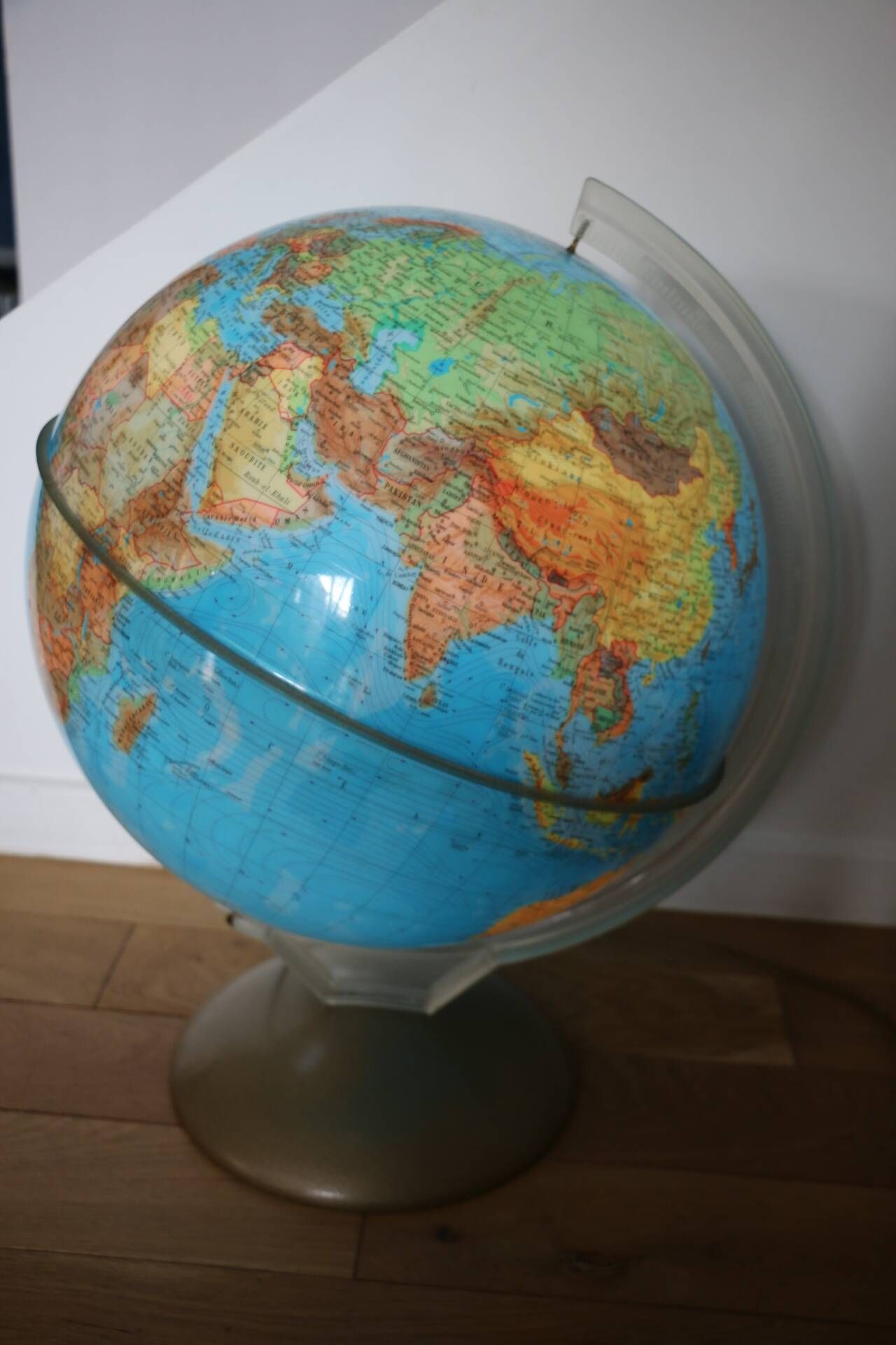 XXL Illuminated Globe Earth 1964